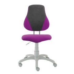 Dětská rostoucí židle Fuxo V-Line fialová/šedá